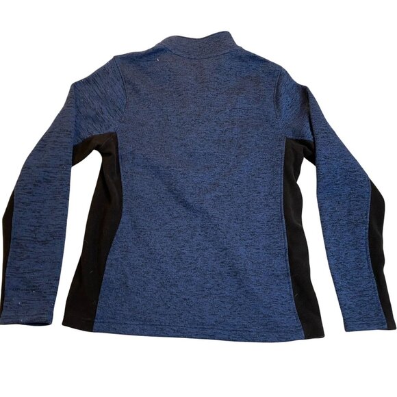 Syracuse University Womens 1/4 Zip Pullover Sweatshirt Small Blue & Black - Picture 2 of 8